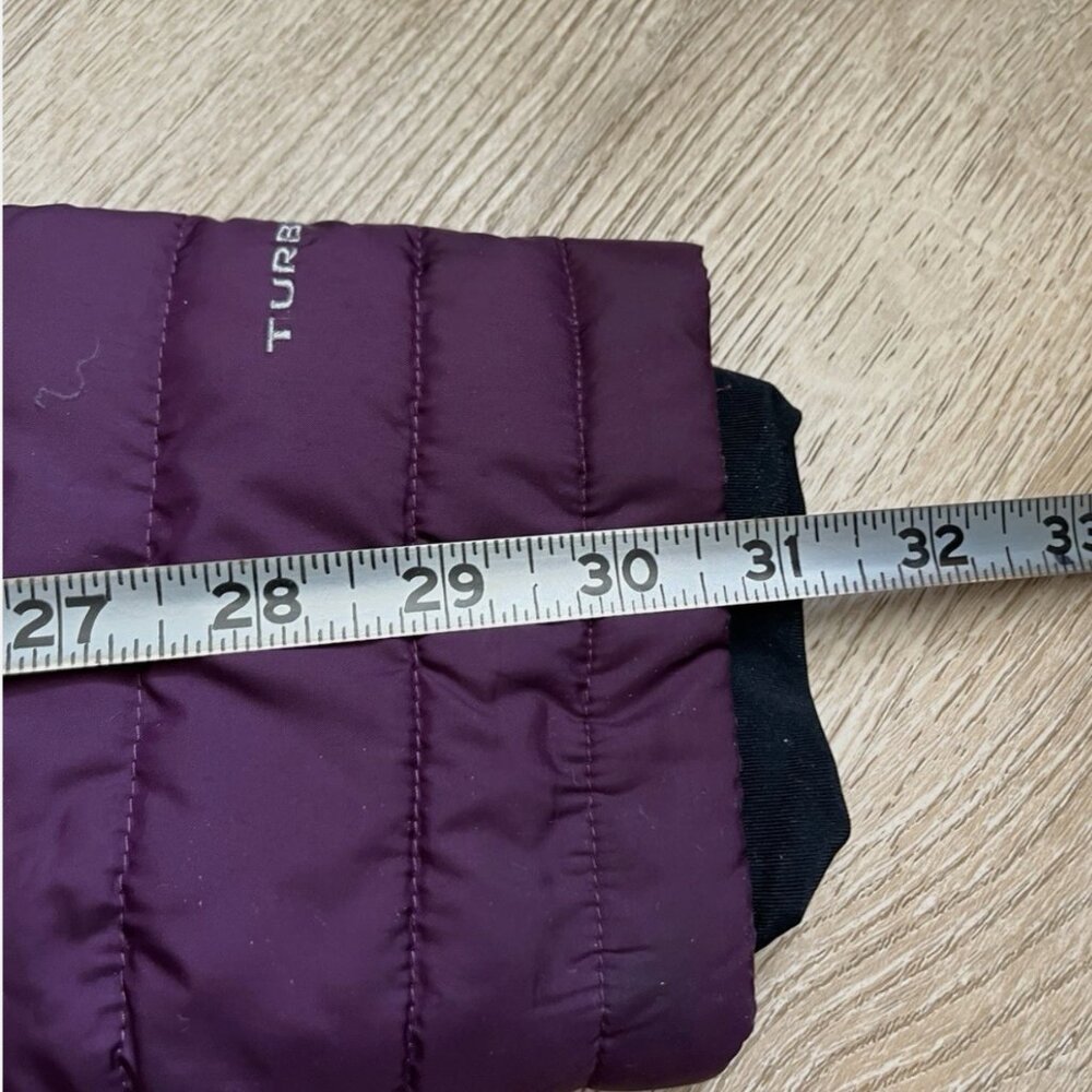 Columbia Jacket Women's Large Purple TurboDown 750TD Omni-Heat Zip Puffer Hooded - Picture 8 of 12